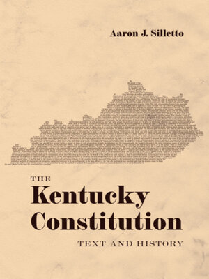 cover image of The Kentucky Constitution